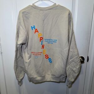 Like New Ludic’s Closet Mental Health Happiness Back Design Unisex Sweater
